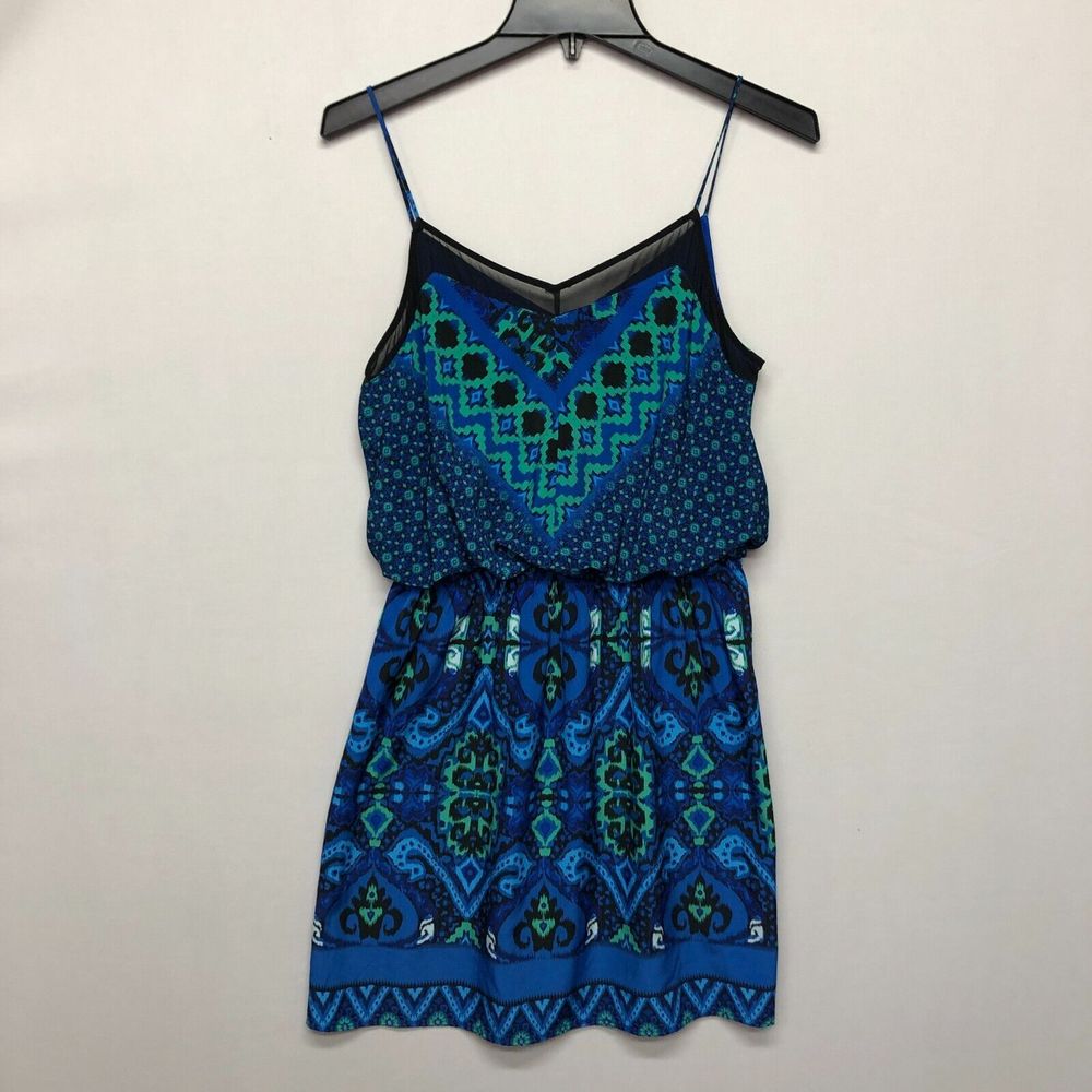 Express Women Sleeveless Polyester Mini Fit and Flare Dress Size Small M104 -12